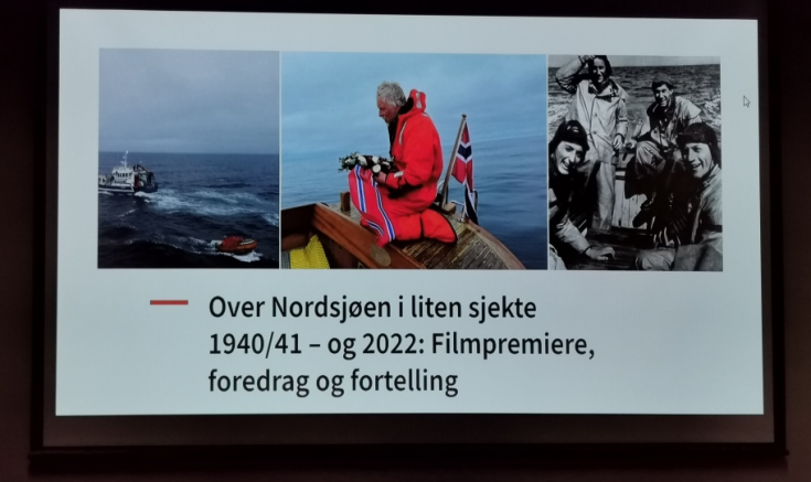 1. september: Over Nordsjøen i liten sjekte. 1940/1941 og 2022